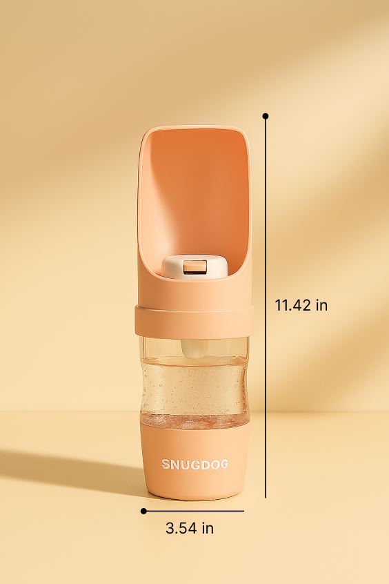 GOBOTTLE™ - 2-in-1 travel bottle